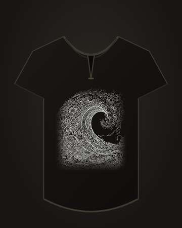 Wave tee